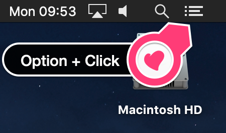 macOS global notifications disable with option click